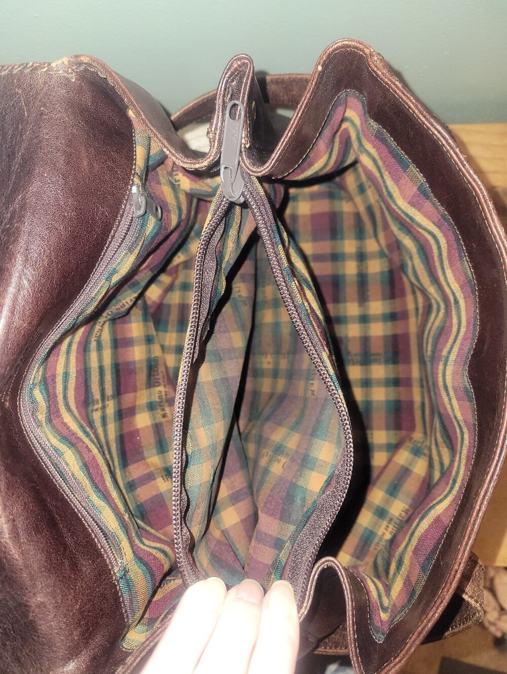 Marino Orlandi Italian leather shoulder bag Vintage - Picture 9 of 9